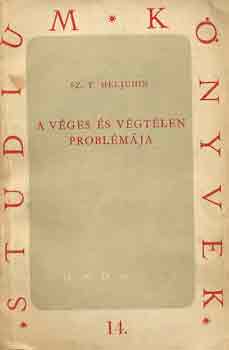 Sz.T. Meljuhin - A v�ges �s v�gtelen probl�m�ja