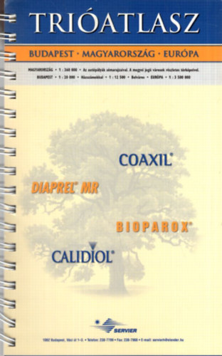 Trióatlasz (Budapest-Magyarország-Európa) 2003