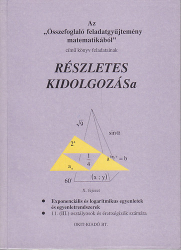 Nagy Gyrgyn - Az "sszefoglal feladatgyjtemny matematikbl" cm knyv feladatainak rszletes kidolgozsa X.