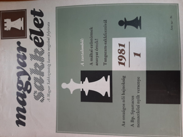 Magyar Sakkélet 1981./1 (január)