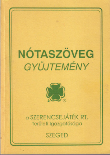 Nótaszöveg gyűjtemény