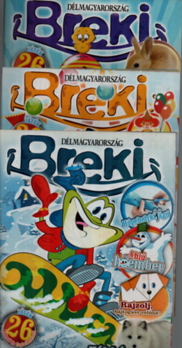 Breki magazin 2013. 1-12. sz�m.  (teljes �vfolyam.)