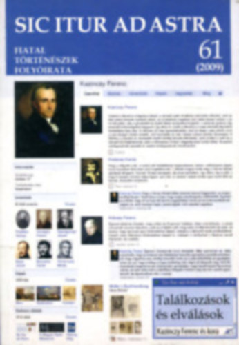 Kr�sz Lilla (szerk.) - Sic Itur Ad Astra - Fiatal t�rt�n�szek foly�irata 61. (2009) XX.�vf.