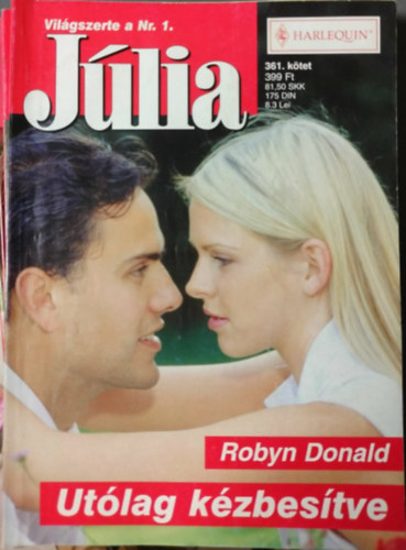 Robyn Donald - J�lia 361. k�tet -Ut�lag k�zbes�tve