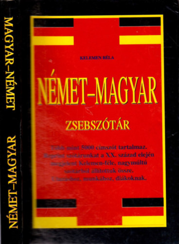 Kelemen B�la - N�met-magyar, magyar-n�met zsebsz�t�r
