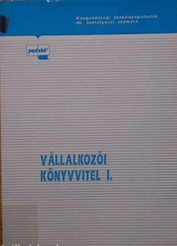 Dr. Novák Elek - Vállalkozói könyvvitel I. 733/97