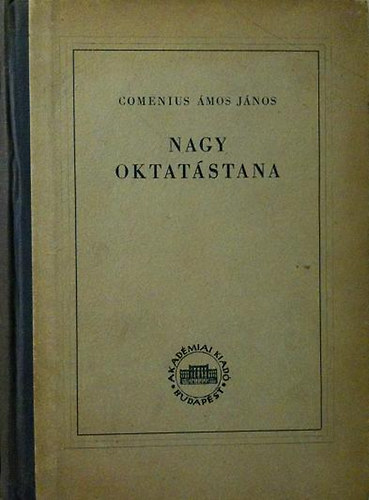 Ger�b Gy�rgy (ford.) - Comenius �mos J�nos nagy oktat�stana