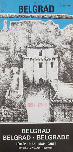 Belgrd trkp / Plan / Map / Carte