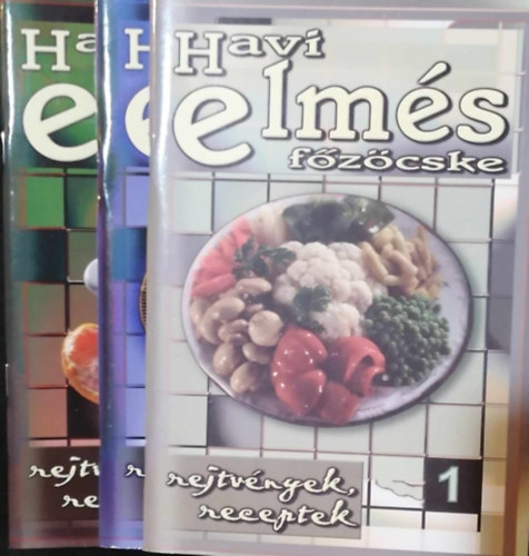3 db. Havi elmés főzőcske