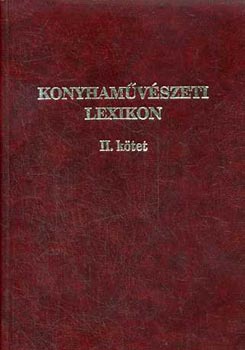 Hetnyi Kroly (szerk.) - Konyhamvszeti lexikon II.