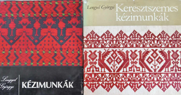Lengyel Gy�rgyi - Keresztszemes k�zimunk�k (228 h�mz�sminta) + K�zimunk�k (�j technik�k - �j megold�sok) - 2m�