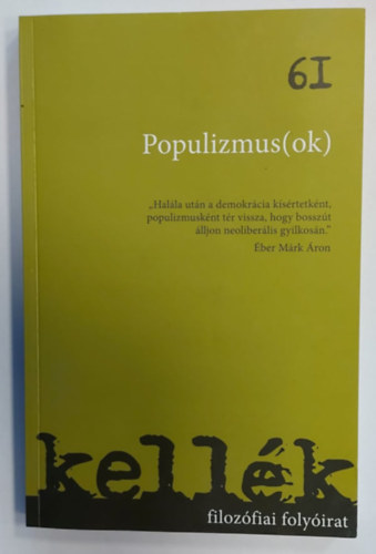 Gyrgyjakab Izabella - Kellk - Filozfiai Folyirat 61. szm (2019)