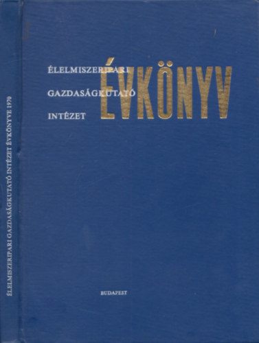 vknyv - lelmiszeripari Gazdasgkutat Intzet (Tbbnyelv)