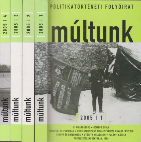 Sipos Balzs (fszerk.) - Mltunk 2005/1-4. (Politikatrtneti Folyirat)