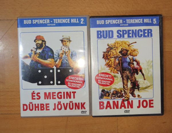 Bud Spencer, Terence Hill - 2 klasszikus Bud Spencer-film DVD-n: �s megint d�hbe j�v�nk, Ban�n Joe