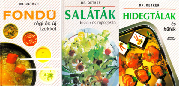 Dr. Oetker - Fond rgi s j zekkel + Saltk frissen s ropogsan + Hidegtlak s bfk -   (3 ktet)