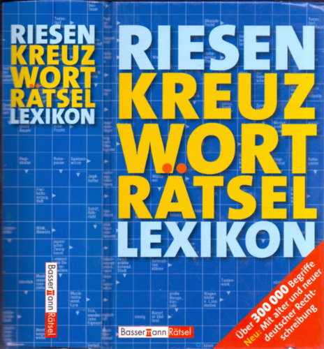 Hans Schiefelbein - Riesen Kreuzwortratsel Lexikon