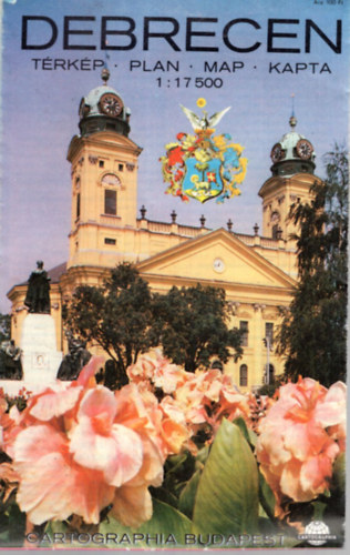 Debrecen térkép 1: 17 500