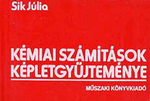 Sk Jlia - Kmiai szmtsok kpletgyjtemnye