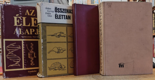 Tr Imre, dm Gyrgy, Fehr Ott, Lissk Klmn, Hrsing Lszl - 4 db lettan - Krlettan + lattani gyakorlatok s bemutatsok + sszehasonlt lettan + Az let alapjai