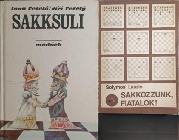 Solymosi László, Veselá, Inna-Vesely, Jiri - Sakk oktató könyvcsomag