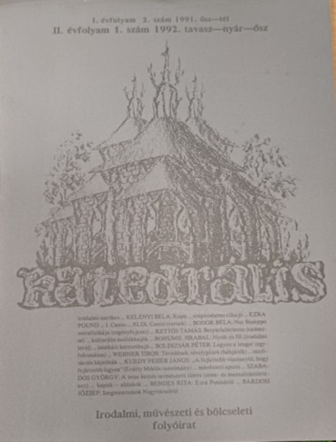 N�meth P�ter (F�szerk.), B�rdosi J�zsef (szerk.), Gyarmati Gy�rgy /szerk./ - Katedr�lis 1992. tavasz-ny�r-�sz