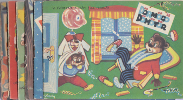 Rkos Klra (szerk.) - 6 db. Drmg Dmtr (1962/1,2,3,8,10,11)