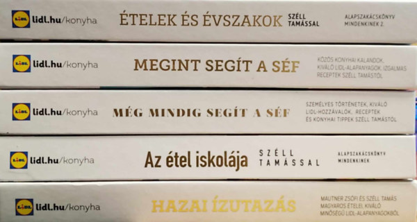 Lidl konyha knyvcsomag (5db)