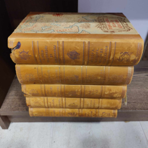 Cholnoky-Germanus-Baktay-Kéz - A föld felfedezői és meghódítói I-V.