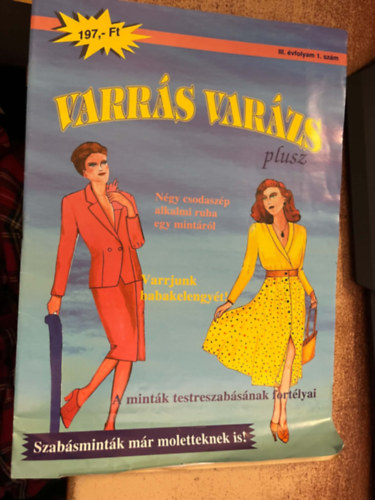 varrás varázs plusz III. évfolyam 1. szám