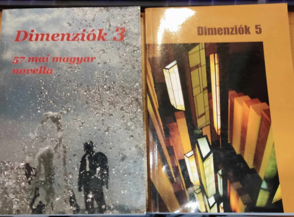 Nagy Milada, Hetyei Lszl - 2 db Dimenzik 3 (57 mai magyar novella) + Dimenzik 5 (54 mai magyar novella)