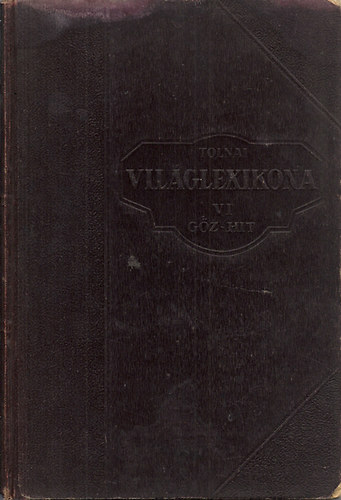 Tolnai Uj Vilglexikona VI.