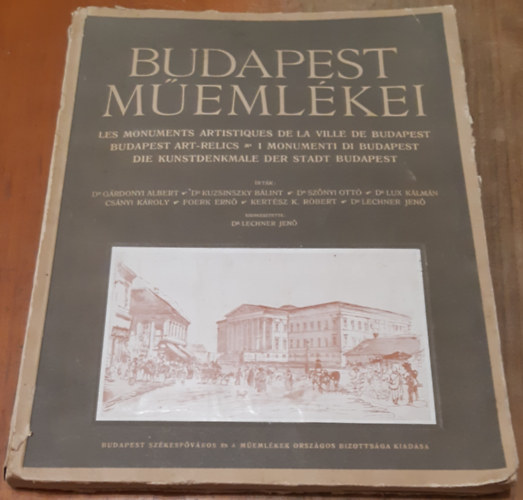 Dr. Lechner Jen� szerk. - Budapest m�eml�kei