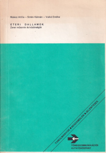 Malecz Attila, Str�m K�lm�n, Valk� Em�ke - �teri Dallamok - Zenei m�sorok �s k�z�ns�g�k