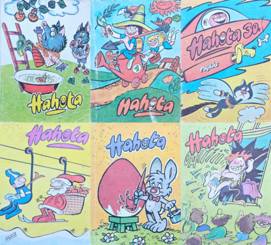 6 db Hahota szórványszám: 13., 27., 30., 37., 42., 44.