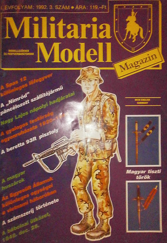 Rzsavlgyi Lszl (szerk.) - Militaria Modell 1992 I. vfolyam 3. szm