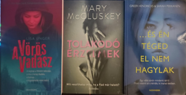 Greer Hendricks, Sarah Pekkanen, Lisa Unger, Mary Mccluskey - Krimi könyvcsomag