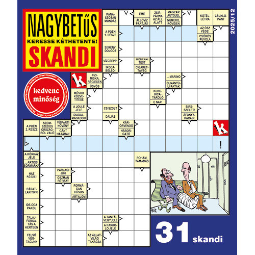 Nagybetűs Skandi 2025/12