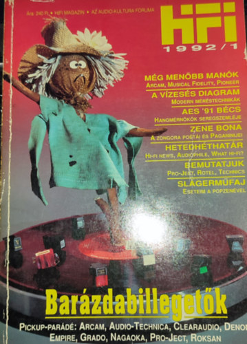 Darvas Lszl (szerk.) - Darvas Lszl (szerk.) - Hifi Magazin 1992/1-Barzdabillegetk