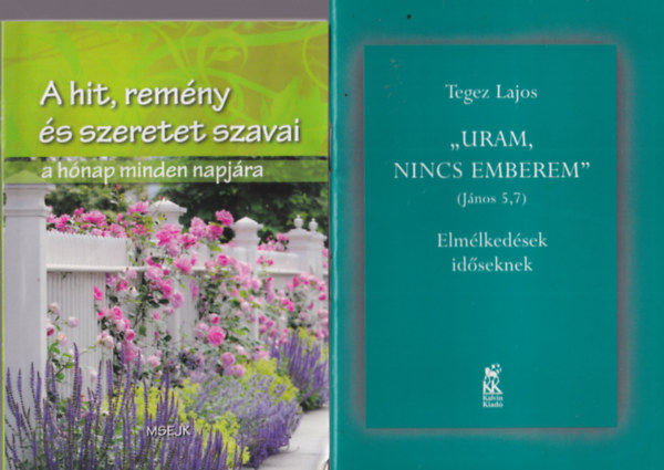 P. Bodzsr Erzsbet, M. Basilea Schlink, Tegez Lajos - 4 db vallsi knyv: Uram, nincs emberem + A hit, remny s szeretet szavai +  ma is szl + Fldforduls