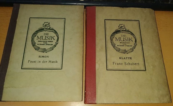 Wilhelm Klatte, Dr. James Simon - Faust in der Musik + Franz Schubert (2 ktet)