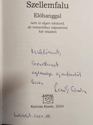 Lezsák Sándor - Szellemfalu