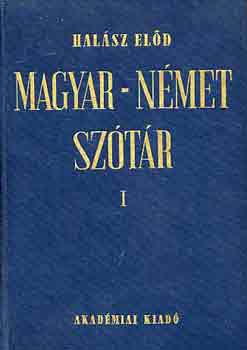 Halász Előd - Magyar-német szótár I-II.