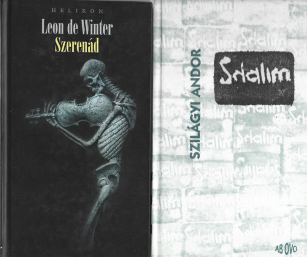 2 db knyv, Leon de Winter: Szerend, Szilgyi Andor: Shalim