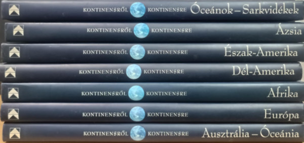 Nemerknyi Antal (szerk.) - Kontinensrl kontinensre 1-7.  - CD Mellklettel ( 7 ktet )