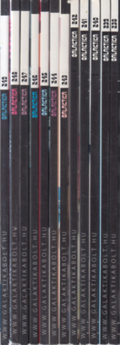 Burger István (főszerk.) - Galaktika 2010/1-12. (teljes évfolyam, 238-249 számok)