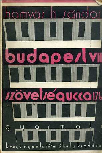 Hamvas H. S�ndor - Budapest VII., Sz�vets�g-ucca 17b