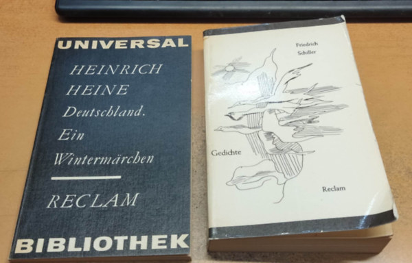 Heine Heinrich, Friedrich Schiller - Deutschlan. Ein Wintermarchen + Gedichte (2 ktet)