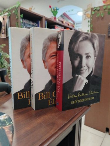 Hillary Rodham Clinton Bill Clinton - K�NYVMENT� AJ�NLAT MINI, �l� t�rt�nelem, �letem 1-2.