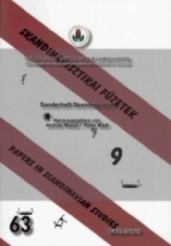 Andr�s Mas�t - P�ter M�dl (szerk.) - Skandinavisztikai f�zetek - Papers in scandinavian studies 9